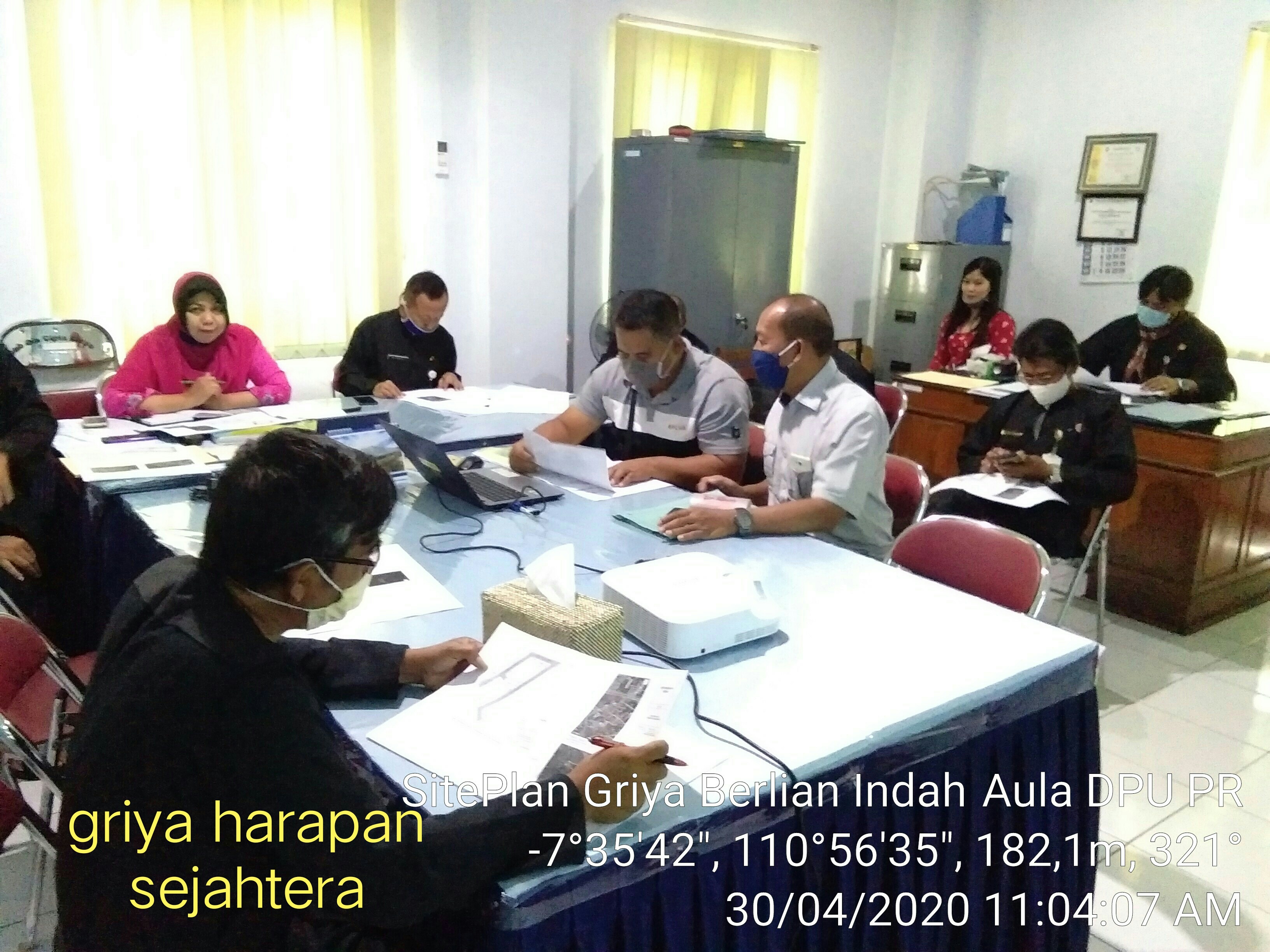 RAPAT KOORDINASI SITE PLAN