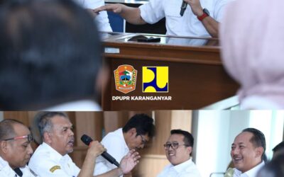 KONSOLIDASI DAN KOORDINASI BUPATI KARANGANYAR KE DINAS PEKERJAAN UMUM DAN PERUMAHAN RAKYAT KABUPATEN KARANGANYAR