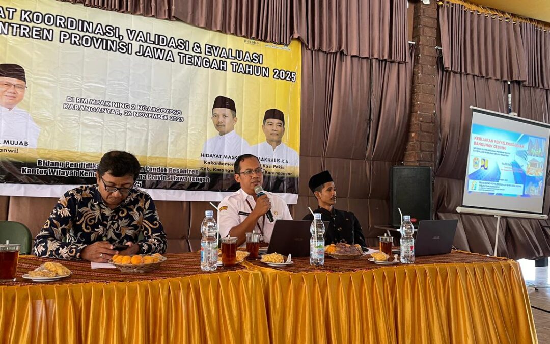 Pemerintah Beri Perhatian Keselamatan Bangunan Pesantren