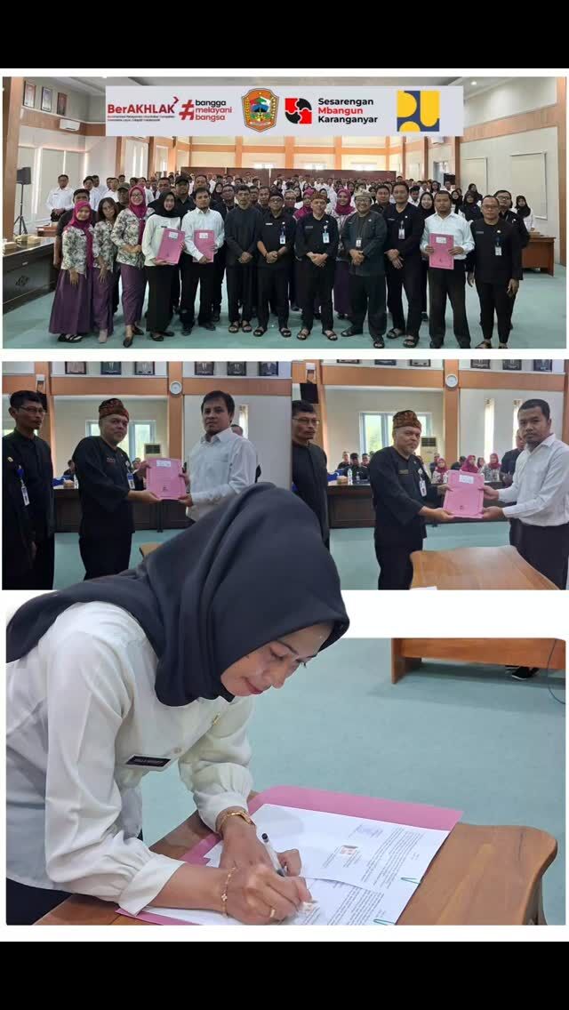 Selamat dan sukses kepada Bapak/Ibu  yang telah resmi dilantik sebagai ASN PPPK Paruh Waktu Tahun 2025.

​Semoga amanah ini menjadi jalan untuk terus menebarkan kebaikan, menjaga martabat profesi, dan menghadirkan pelayanan yang tulus dari hati. Setiap langkah pengabdian semoga senantiasa dipandu oleh integritas yang kokoh, keikhlasan yang jernih, serta tanggung jawab yang dijalankan dengan niat yang benar.

​Semoga Allah memudahkan setiap tugas, menguatkan setiap langkah, dan memberkahi setiap ikhtiar pengabdian.

​“Teruslah menjadi bagian dari harapan  yang lebih manusiawi, lebih beradab, dan lebih bermakna.”