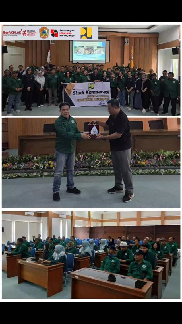 Jumat 19 Desember 2025 Bidang SDA DPUPR Kabupaten Karanganyar menerima Studi Komparasi Bidang SDA DPU Kabupaten Semarang
Sharing terkait pelaksanaan Operasi dan Pemeliharaan Jaringan Irigasi